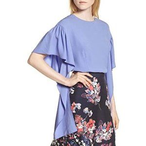Lewit Flutter Sleeve Blouse Size S